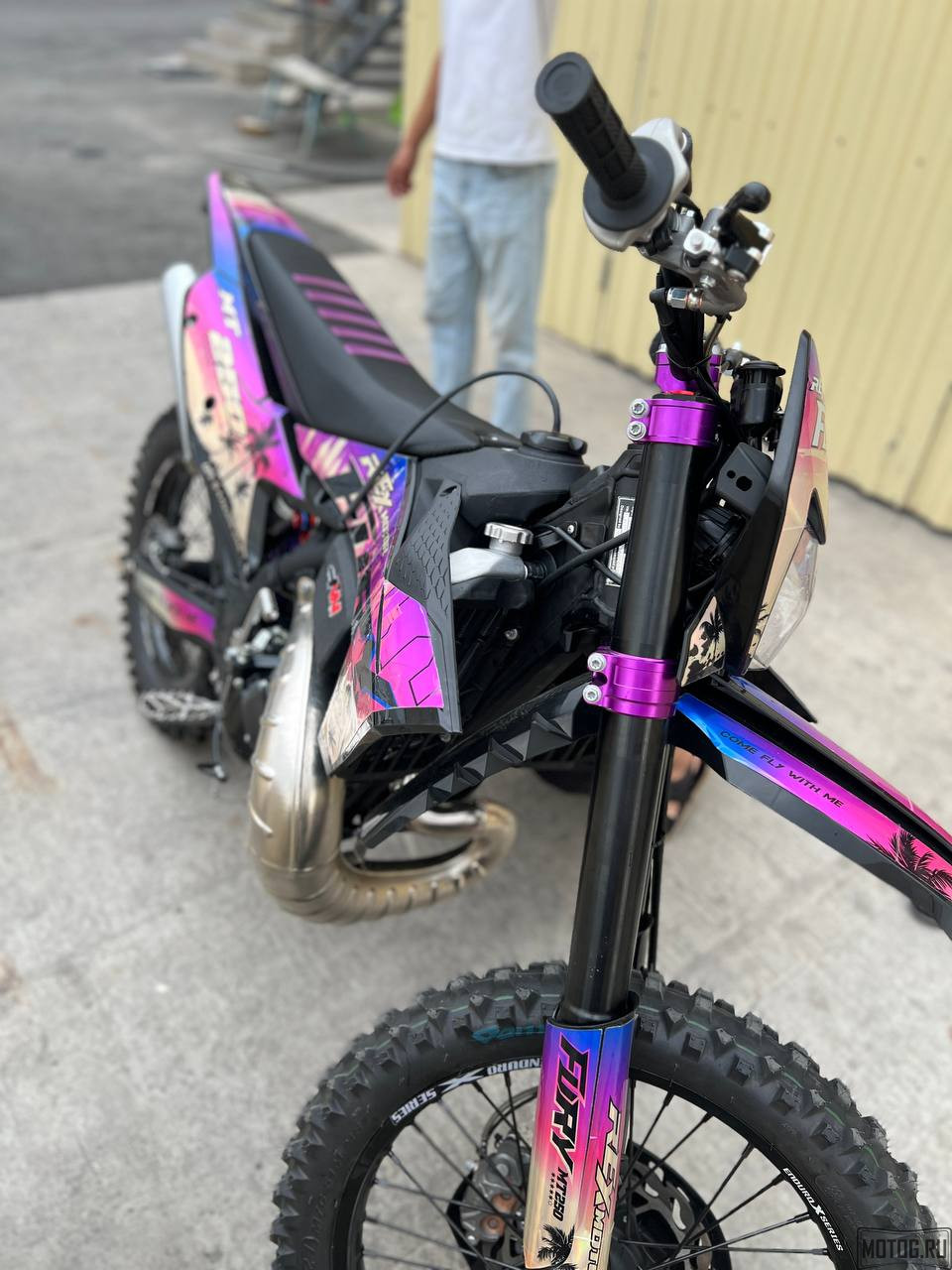 Купить эндуро мотоцикл REX FURY 2T — кроссовый мотоцикл 2Т с доставкой